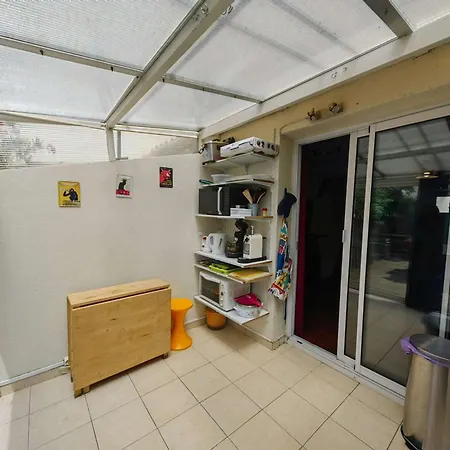 T2 Mezzanine Dans La Pinede, 5 Pers, Piscine - Fr-1-607-77 公寓 阿格德